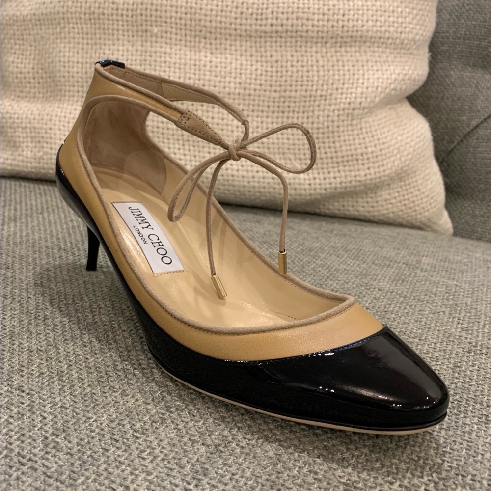 Jimmy Choo pumps!  Still. In. The. Box.